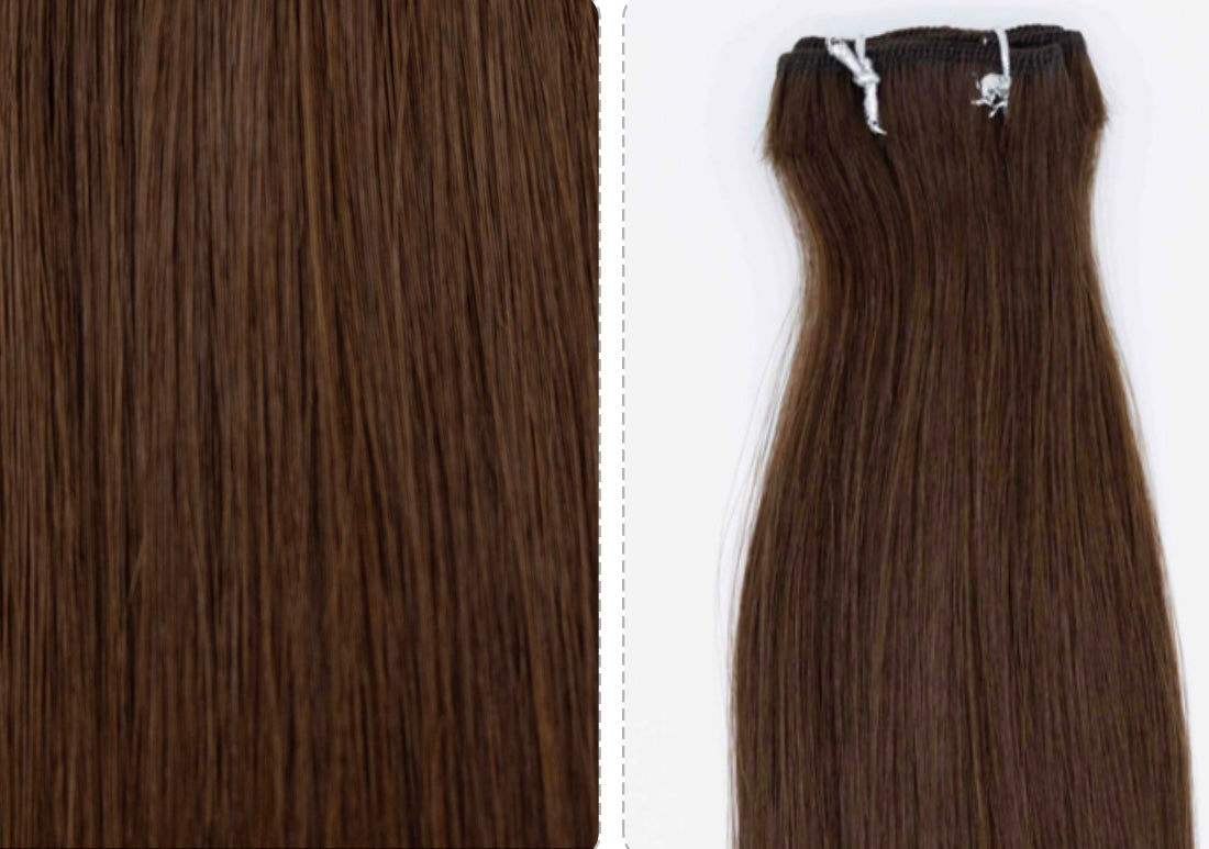 #4 Natural Brown Machine Weft
