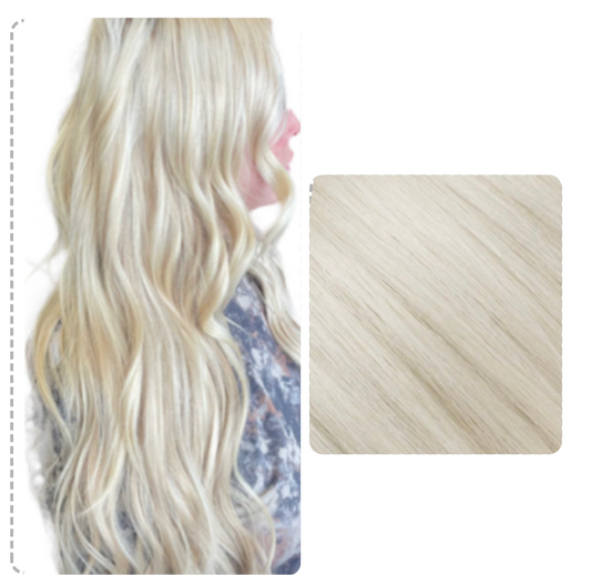 Platinum Blonde Genius Hybrid Weft