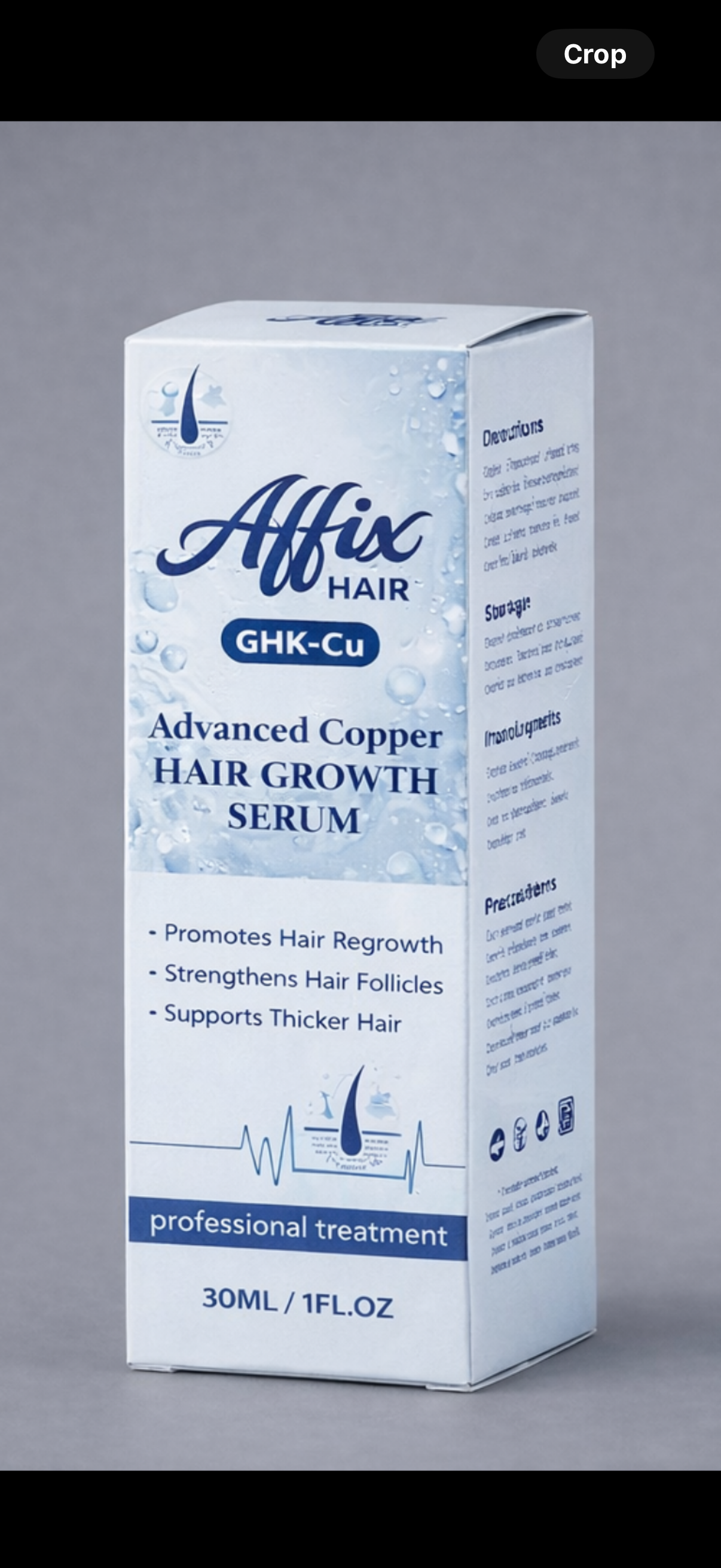 GHK-Cu Copper Hair Growth Peptide