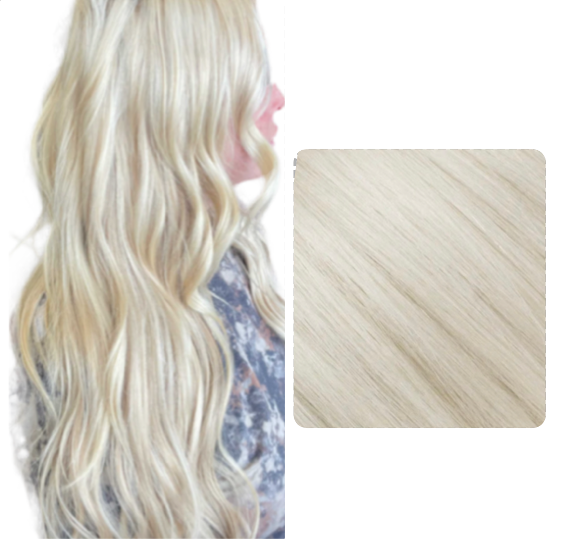 Platinum Blonde Machine Weft